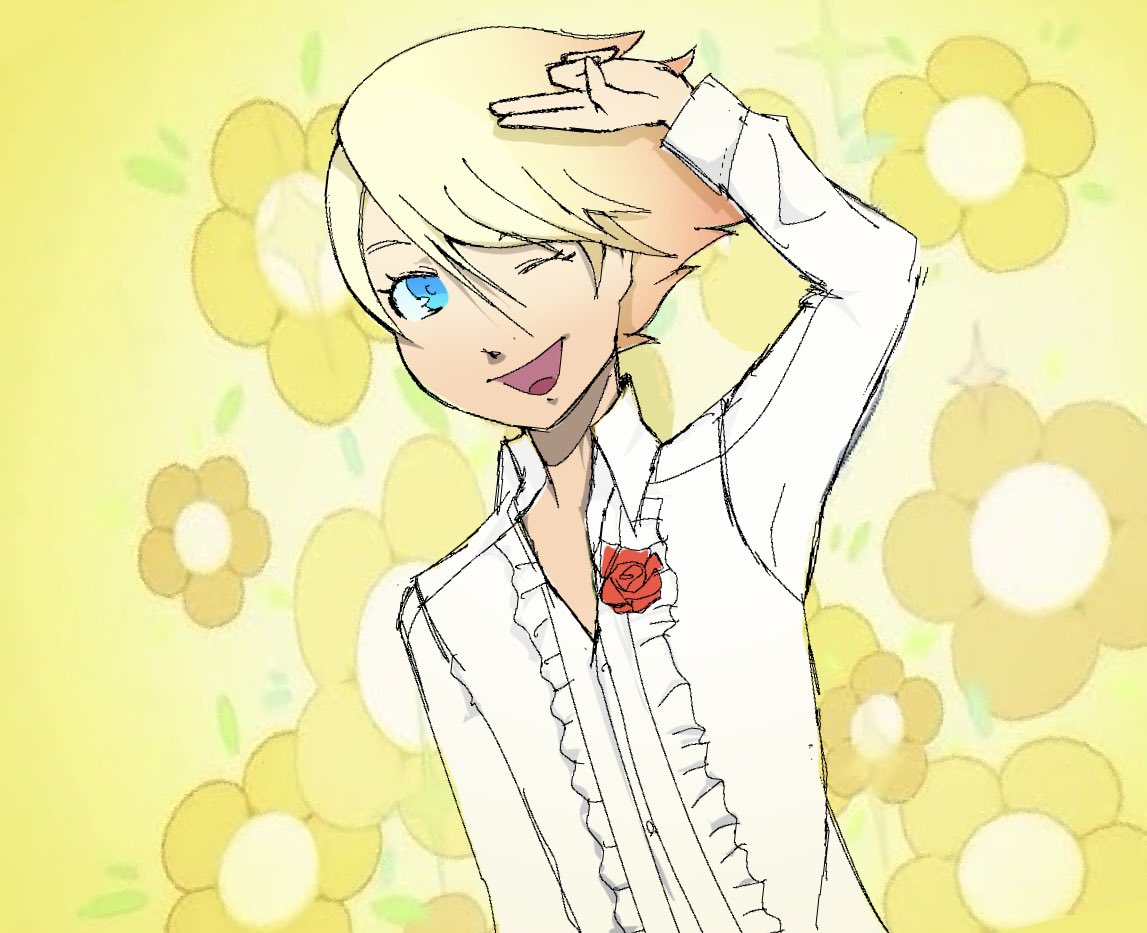 Azsp1106's tweet photo. Heh, How'd You like my Persona https://t.co/8bVBWdwiBh