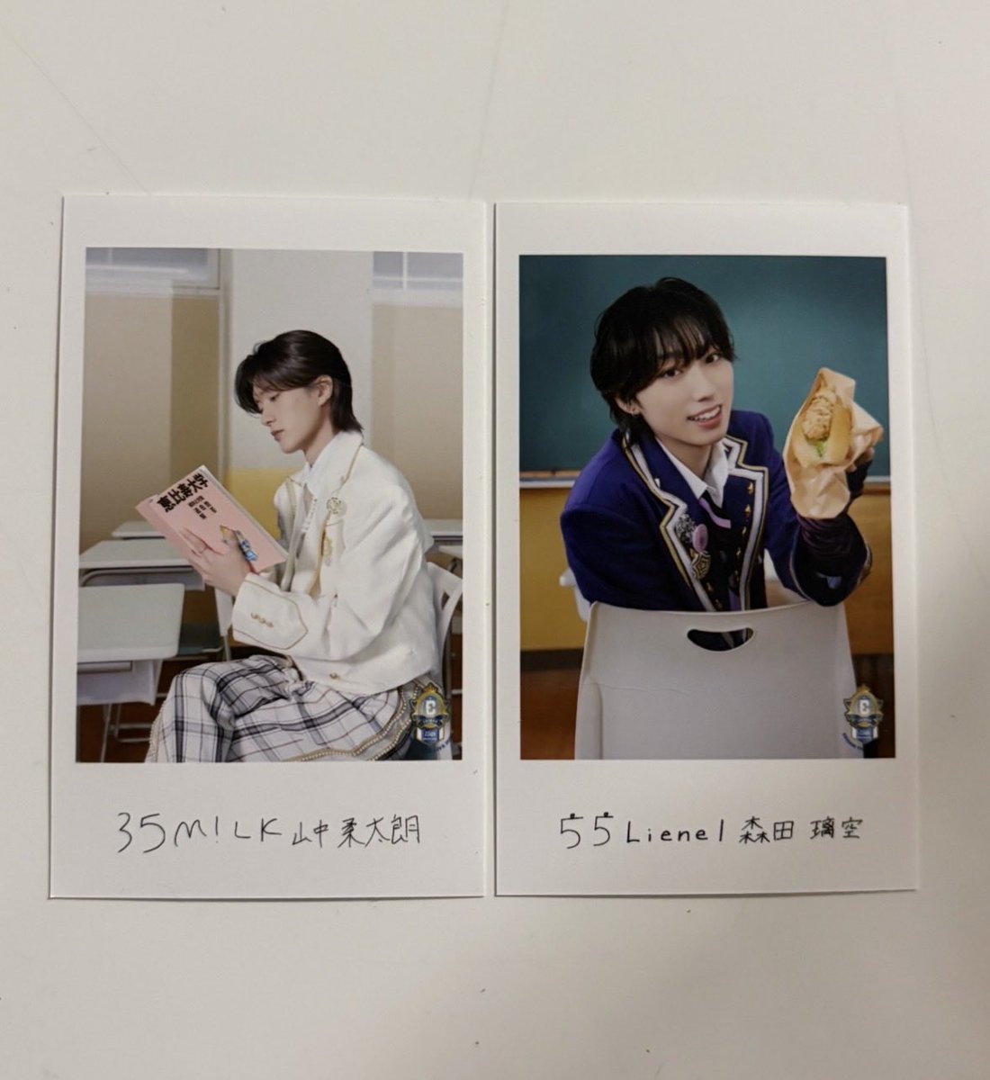 pdw_mk2's tweet photo. EBiDAN THE LIVE 2026 エビライ グッズ ミニフォト 隣の席セット ランダム 交換

【譲】 画像(山中、森田)
【求】 古川(シークレット>その他) or 買収
山中含むお取引は条件の良い方優先
都内手渡し優先、郵送可
お気軽にお声掛け下さい https://t.co/iLsqAZkK8C