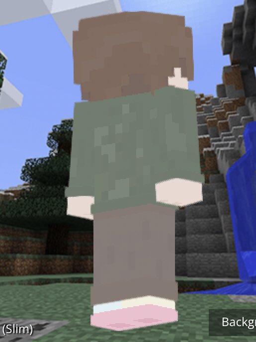 milliebugX3's tweet photo. this is my minecraft skin i made of myself  is it good   i tried  really hard    im actually   happy with  it https://t.co/lnnyV7C4Ff