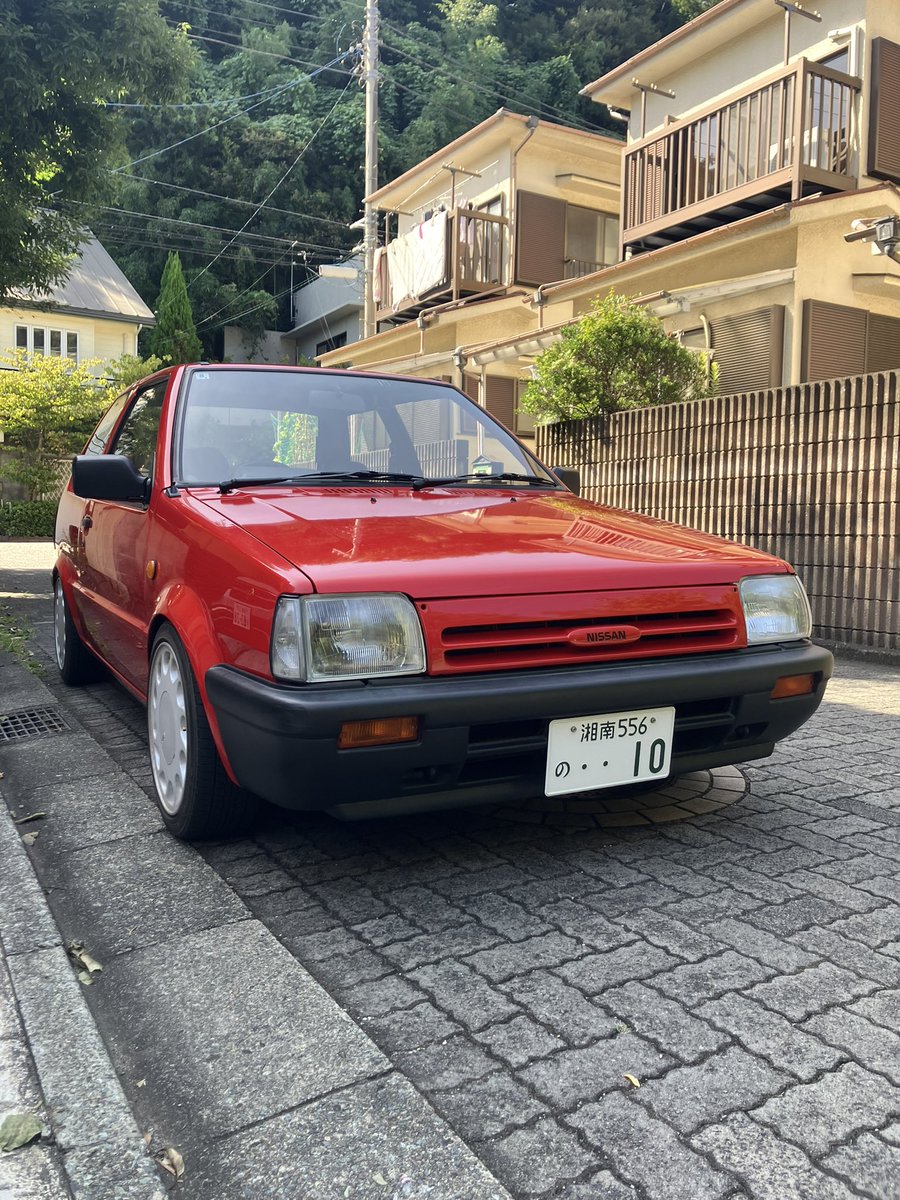 23EK10's tweet photo. 1年！なんと、無故障…
マーチかわいいねぇ https://t.co/icxUlch2Gi