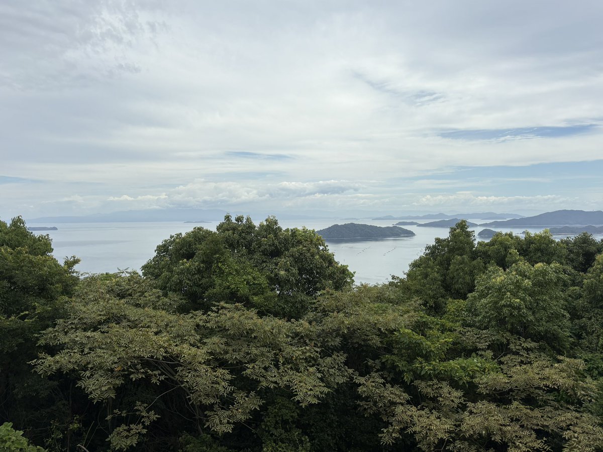 kuratamk2's tweet photo. で、せっかくの絶景なのに、木々が伸び放題で勿体ない様子を何点か。 https://t.co/6yO5vsq4uB