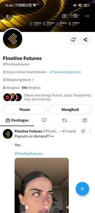 33eeBabajideTra's tweet photo. @FinotiveFunding @FinotiveFutures @dfgpvz22 @dw3_211 https://t.co/r0CTnrY0KS