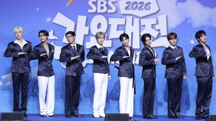 1024updates's tweet photo. [📷] ATEEZ on the 2026 SBS Gayo Daejeon Summer Blue Carpet

#ATEEZ #에이티즈 @ATEEZofficial https://t.co/LtLCjyZCf8