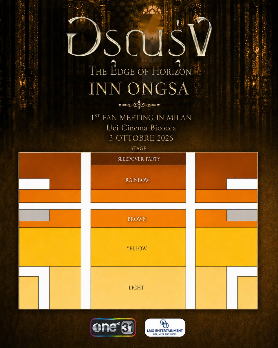 ArunRungTH's tweet photo. INN ONGSA
CIAO MILANO
Cant wait to see you all in Milan on  October 3, 2026

Tickets still available  from link belowed
Link Inn Ongsa FM: 

https://t.co/uxM5jA7cqj https://t.co/VpwtXYDchi