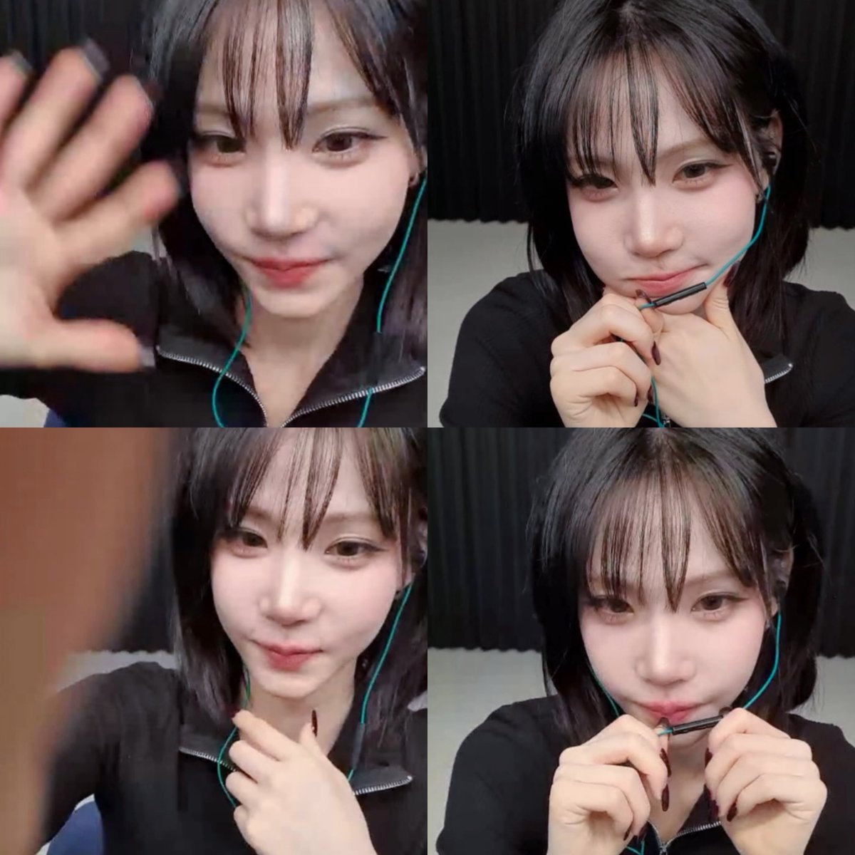 kimnaky7's tweet photo. 260809 영통🫳🏻🐈‍⬛
#트리플에스 #tripleS #나경 #NaKyoung https://t.co/sdbLDR2aDn