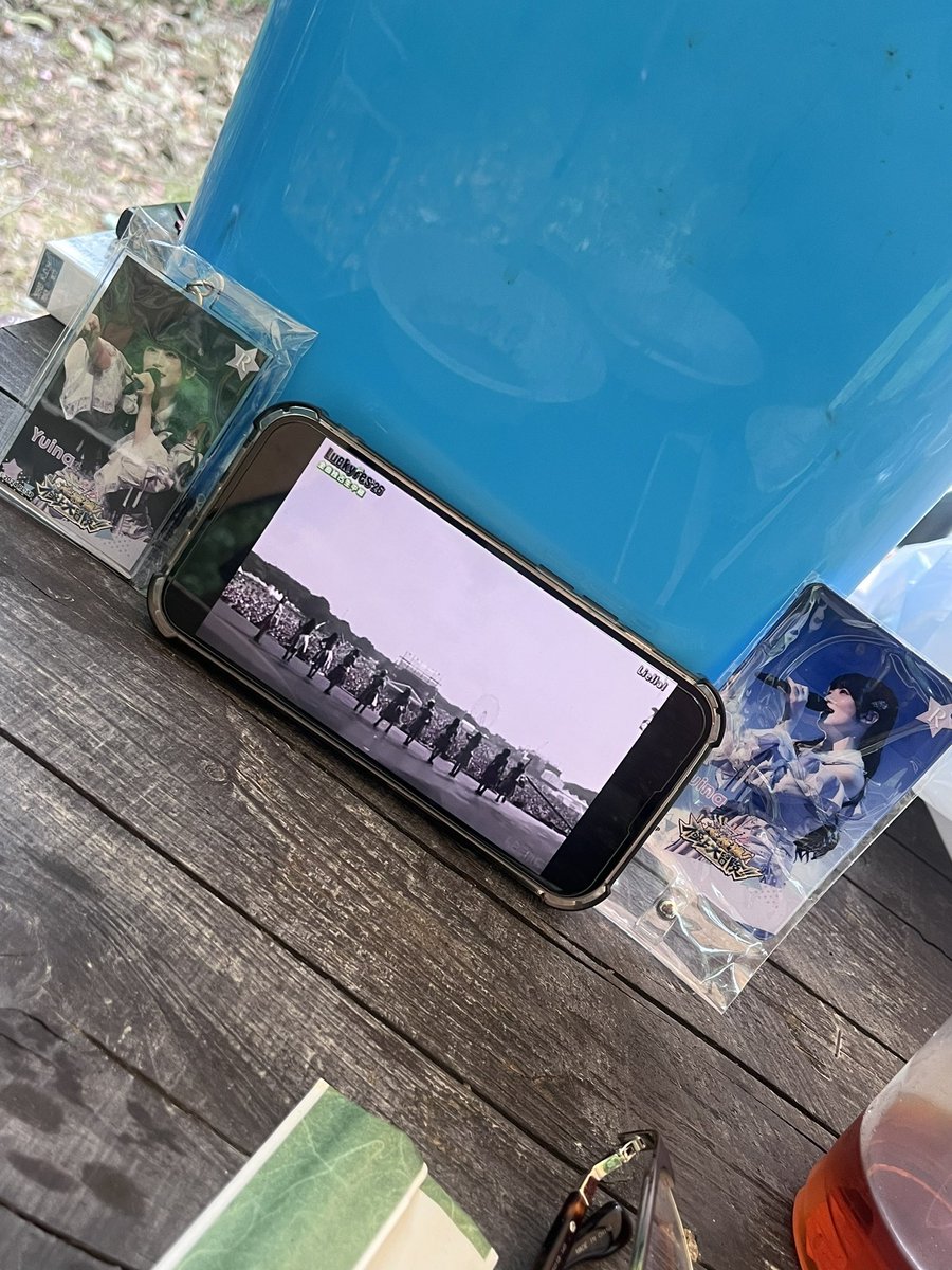kouyui15's tweet photo. 後輩たちとBBQしながら試聴。
ビタサマ来るだろうと思ってたけどドカ湧きして飛び跳ねてしまうなど。 https://t.co/8UehVaYtdX