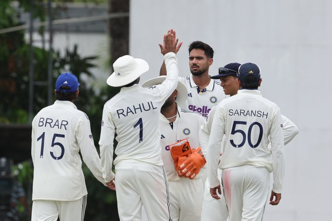 That will be Lunch on the final day of the warm-up match!  SLC XI 106/3 in the 2nd innings, lead by 112 runs