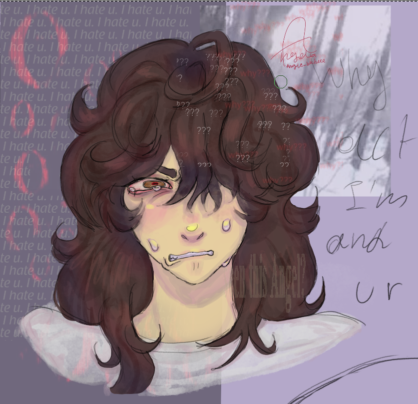 Angelbeeebee's tweet photo. Vent cuz why not? this is my first digital art I had completed-

First post here also ദ്ദി( T ᗜ T ) https://t.co/sjo6BFhnUY