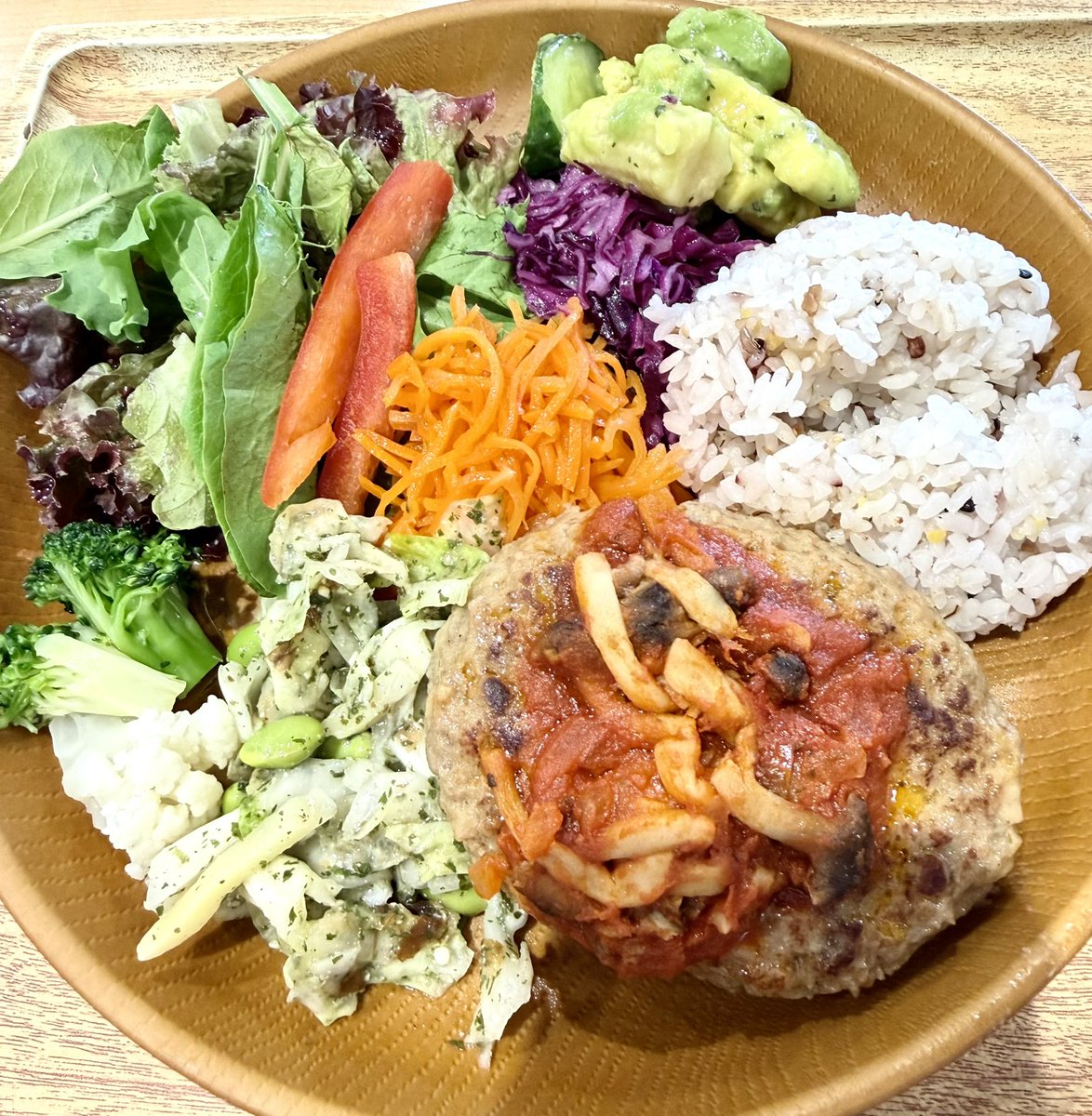 dodo1fighter's tweet photo. ランチはタニタカフェ🍽️ https://t.co/YIq9xPO5Y3