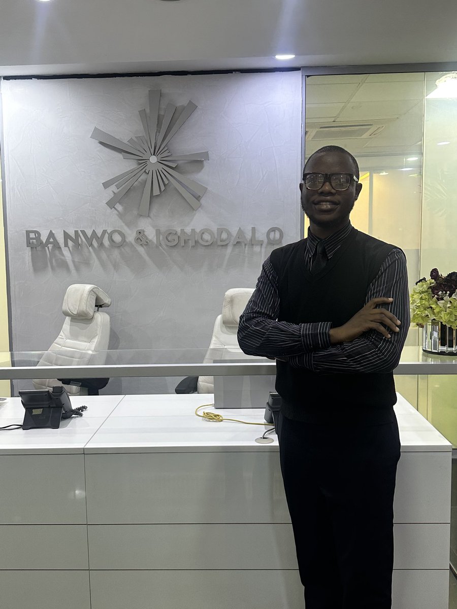 Obaoflaw's tweet photo. Excited to have completed my first week of internship at Banwo&amp;Ighodalo. My time in theTax Department deepened my interest in tax law through insightful mentorship, legal research,and discussions with leading practitioners. Looking forward to an exciting week in Capital Markets! https://t.co/Nl3Zzp27NK
