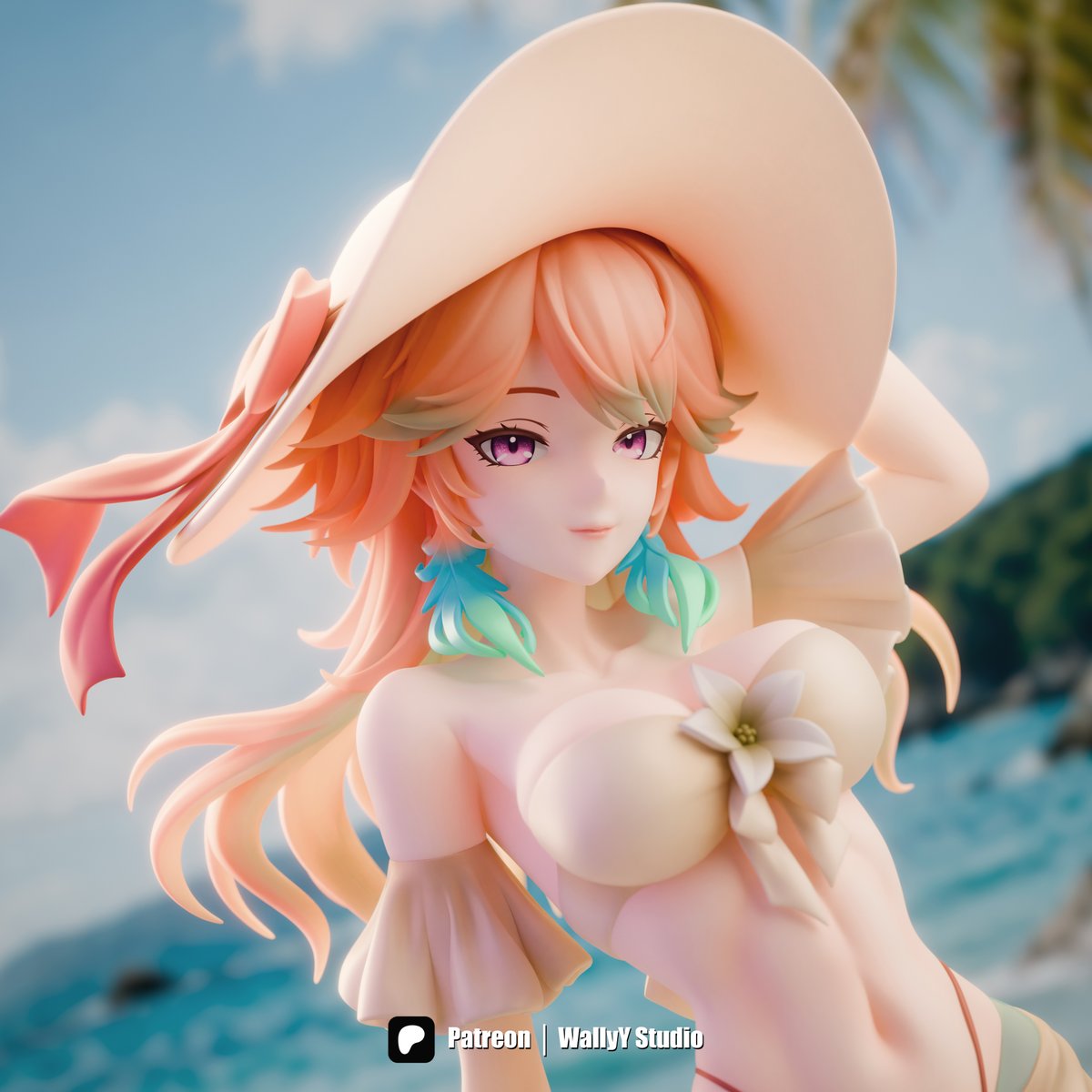 wallyy550's tweet photo. Takanashi Kiara at the beach - (Hololive EN)

#takanashikiara #hololiveen #holomyth #animefigure #3dprint #KFPicasso https://t.co/pbkwvLVnI4