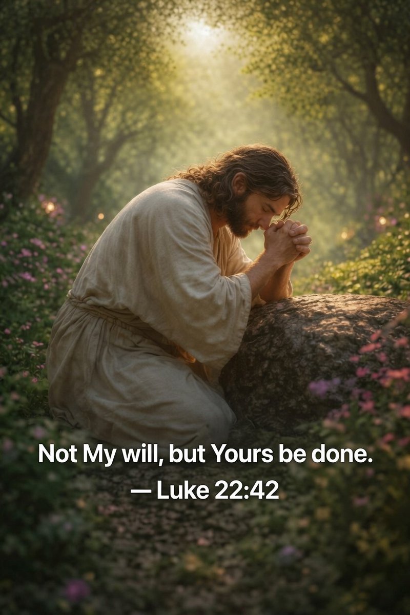 Richard_gh1's tweet photo. Luke 22:42 https://t.co/eYwri3vJKm