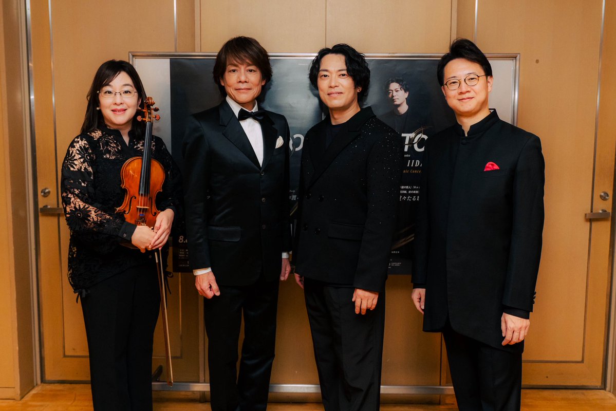 h_t_yosuke's tweet photo. 初単独フルオーケストラコンサート、多くの皆さまに支えていただきましたお陰で京都公演も大歓声の中で終えることができました！

ご来場くださいました皆さま、お心をお寄せくださいました皆さま、ありがとうございました！

#MAESTOSO
#billboardclassics 
#ビルボードクラシックス
#飯田洋輔 https://t.co/nRk5rO1kz9