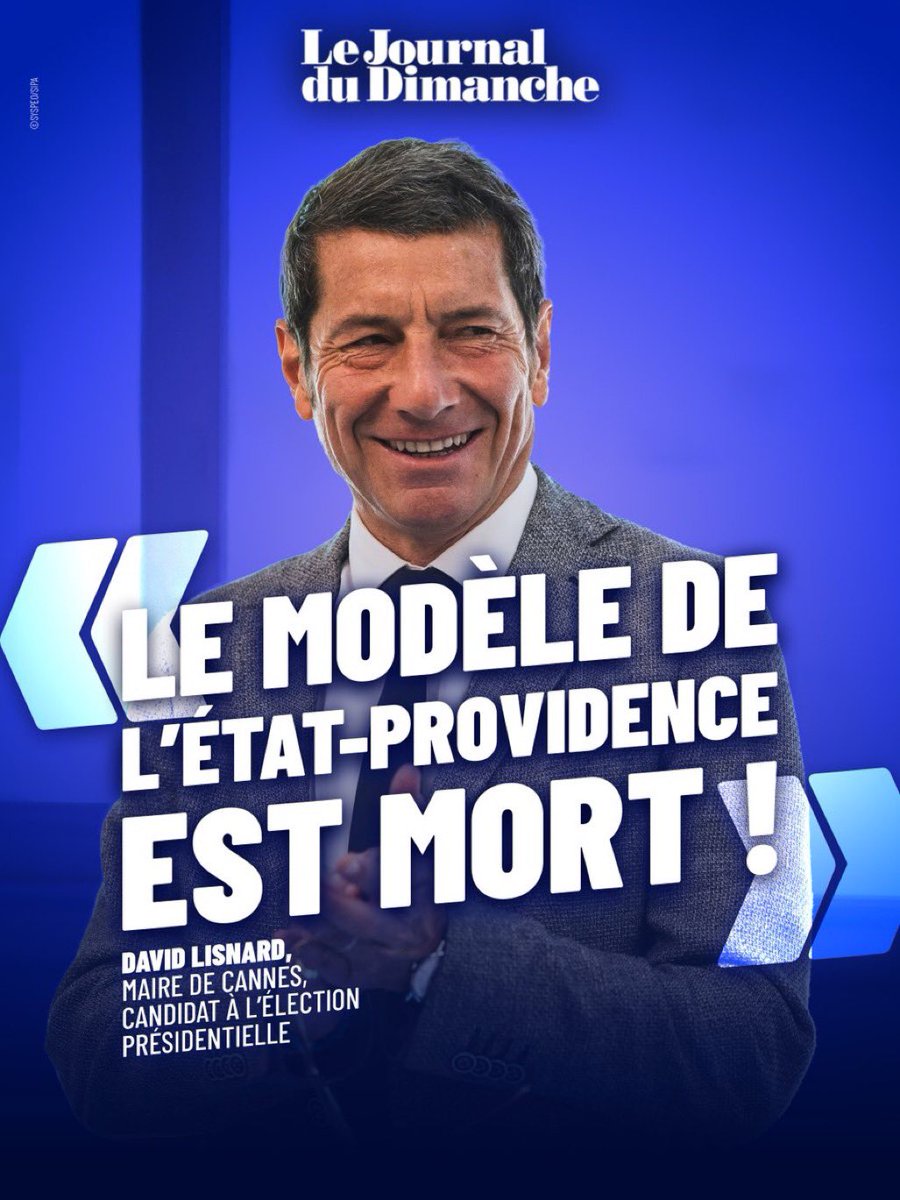 Deparis4chr's tweet photo. 🔵🔴 David Lisnard à la Une du JDD !
« Je veux être le candidat du pays réel »

Il met les points sur les i :
« Le modèle de l’État-providence est mort ! »
« Surendettés et surfiscalisés, nous subventionnons et importons la pauvreté. »
« Ce n’est pas une question de moyens, c’est une question de volonté. »

Assez d’impuissance.
Assez de mensonges.
Le pays réel a trouvé son candidat ⚡️

Vivement @davidlisnard 🚀
Vivement @Nouv_Energie🚀

#Lisnard2027 #NouvelleEnergie
