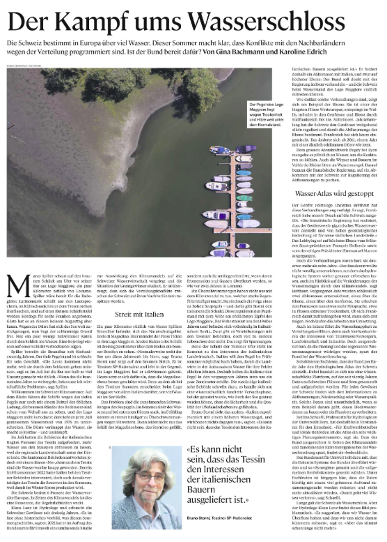 MLLW58's tweet photo. 𝗪𝗮𝘀𝘀𝗲𝗿 𝘄𝗶𝗿𝗱 𝘇𝘂𝗿 𝗠𝗮𝗰𝗵𝘁𝗳𝗿𝗮𝗴𝗲.

Die Schweiz verfügt laut NZZ über rund 6 % der Wasservorräte Europas. In einem trockener werdenden Europa wird diese Ressource strategisch immer wichtiger.

Im Juli verlangte die italienische Region Piemont vom Tessin zusätzliches Wasser aus seinen Stauseen. Das Tessin lehnte ab – denn diese Reserven werden auch für die Stromproduktion benötigt.

Beim Lago Maggiore liegt die Kontrolle über den Wasserstand dagegen weitgehend bei Italien. Und 𝗙𝗿𝗮𝗻𝗸𝗿𝗲𝗶𝗰𝗵 𝗵𝗮𝘁 𝘂̈𝗯𝗲𝗿 𝗝𝗮𝗵𝗿𝗲 𝗗𝗿𝘂𝗰𝗸 𝗮𝘂𝗳 𝗱𝗶𝗲 𝗦𝗰𝗵𝘄𝗲𝗶𝘇 𝗮𝘂𝘀𝗴𝗲𝘂̈𝗯𝘁, 𝘂𝗺 𝗺𝗲𝗵𝗿 𝗠𝗶𝘁𝘀𝗽𝗿𝗮𝗰𝗵𝗲 𝗯𝗲𝗶 𝗚𝗲𝗻𝗳𝗲𝗿𝘀𝗲𝗲 𝘂𝗻𝗱 𝗥𝗵𝗼𝗻𝗲 𝘇𝘂 𝗲𝗿𝗵𝗮𝗹𝘁𝗲𝗻. Die inzwischen abgeschlossenen Abkommen gewähren Frankreich bei extremer Trockenheit zusätzliche Mitsprache.

𝗪𝗮𝘀𝘀𝗲𝗿𝗽𝗼𝗹𝗶𝘁𝗶𝗸 𝗶𝘀𝘁 𝗱𝗮𝗺𝗶𝘁 𝗹𝗮̈𝗻𝗴𝘀𝘁 𝗮𝘂𝗰𝗵 𝗜𝗻𝘁𝗲𝗿𝗲𝘀𝘀𝗲𝗻𝗽𝗼𝗹𝗶𝘁𝗶𝗸.

𝗗𝗶𝗲 𝗦𝗰𝗵𝘄𝗲𝗶𝘇 𝗺𝘂𝘀𝘀 𝗶𝗵𝗿𝗲 𝗩𝗲𝗿𝘀𝗼𝗿𝗴𝘂𝗻𝗴𝘀𝘀𝗶𝗰𝗵𝗲𝗿𝗵𝗲𝗶𝘁, 𝗶𝗵𝗿𝗲 𝗦𝘁𝗿𝗼𝗺𝗽𝗿𝗼𝗱𝘂𝗸𝘁𝗶𝗼𝗻 𝘂𝗻𝗱 𝗶𝗵𝗿𝗲 𝗩𝗲𝗿𝗳𝘂̈𝗴𝘂𝗻𝗴𝘀𝗺𝗼̈𝗴𝗹𝗶𝗰𝗵𝗸𝗲𝗶𝘁𝗲𝗻 𝘂̈𝗯𝗲𝗿 𝗱𝗶𝗲 𝗲𝗶𝗴𝗲𝗻𝗲𝗻 𝗥𝗲𝘀𝗲𝗿𝘃𝗲𝗻 𝗸𝗼𝗻𝘀𝗲𝗾𝘂𝗲𝗻𝘁 𝘀𝗰𝗵𝘂̈𝘁𝘇𝗲𝗻. Bei internationalen Abkommen braucht es klare Gegenseitigkeit und klar definierte Schweizer Interessen.

Teilen, wenn die Schweiz auch beim Wasser ihre strategischen Interessen selbstbewusst vertreten soll.

#Schweiz #Souveränität #Wasser #Energie