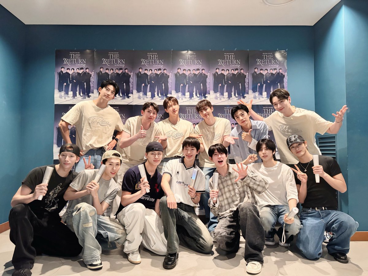 Kkorepo's tweet photo. 「#2PM」、6人そろって「THE RETURN」開催…JYP後輩「#NEXZ」も駆けつけ「先輩たち、愛しています」
🔗https://t.co/i7S3ml6cXb https://t.co/M2Lxbala3v