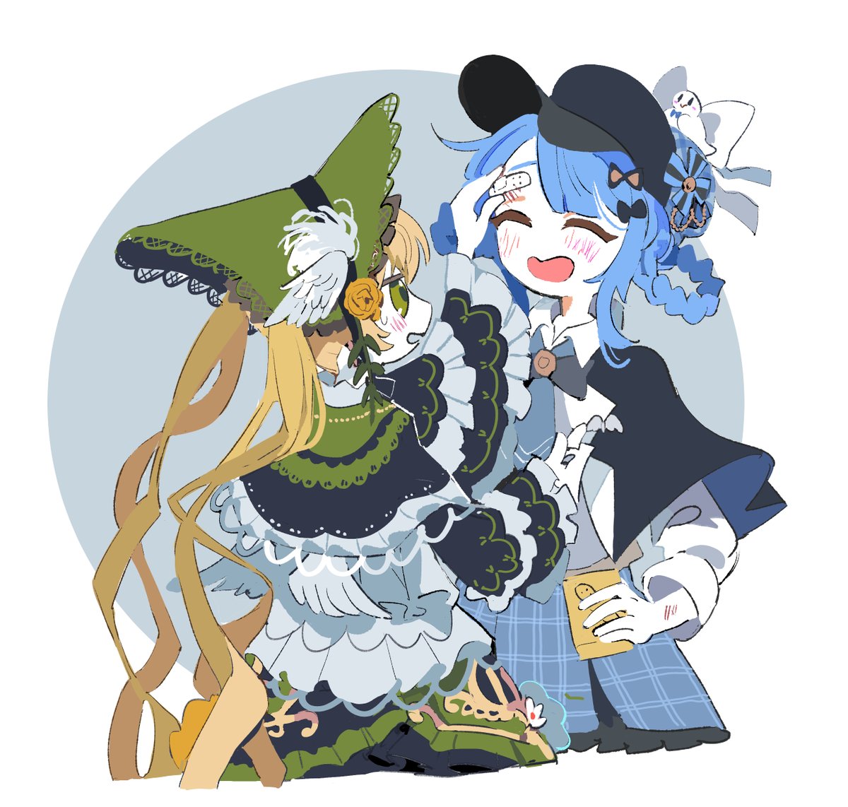 miharuillust's tweet photo. バンソーコー
#まのさば二次創作 https://t.co/XJELAmVMcz