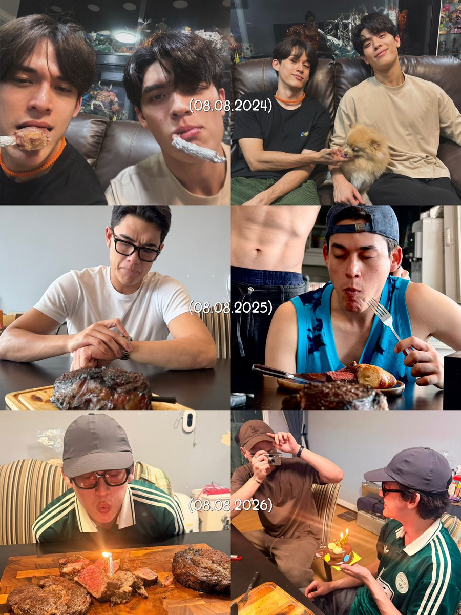 bbriea__'s tweet photo. steak night at kev’s for gawin birthday 
is definitely their family tradition now
ㅠㅠㅠㅠㅠㅠㅠㅠㅠㅠㅠㅠㅠㅠㅠㅠㅠㅠㅠㅠㅠ 

#JossGawin #จอสกวิน https://t.co/loXQvXZrnF