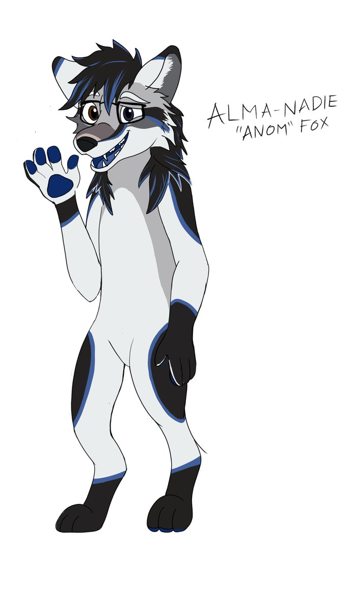 FoxAnom's tweet photo. Finally finished the first half of my new ref sheet. Happy Vore Day! https://t.co/i1gJFWhdIR