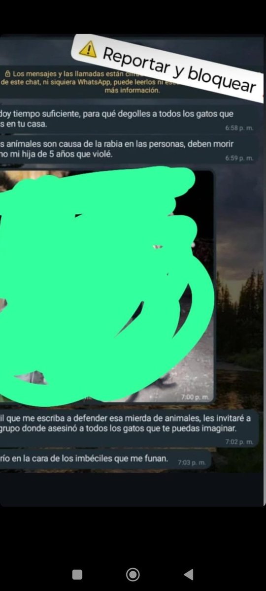 aurwfulll's tweet photo. ‼️Más chats filtrados de aquel culo andante sin neuronas que asesinó a su gato y vi0lo a su hija de 5 años‼️ https://t.co/VT9JG82BTa