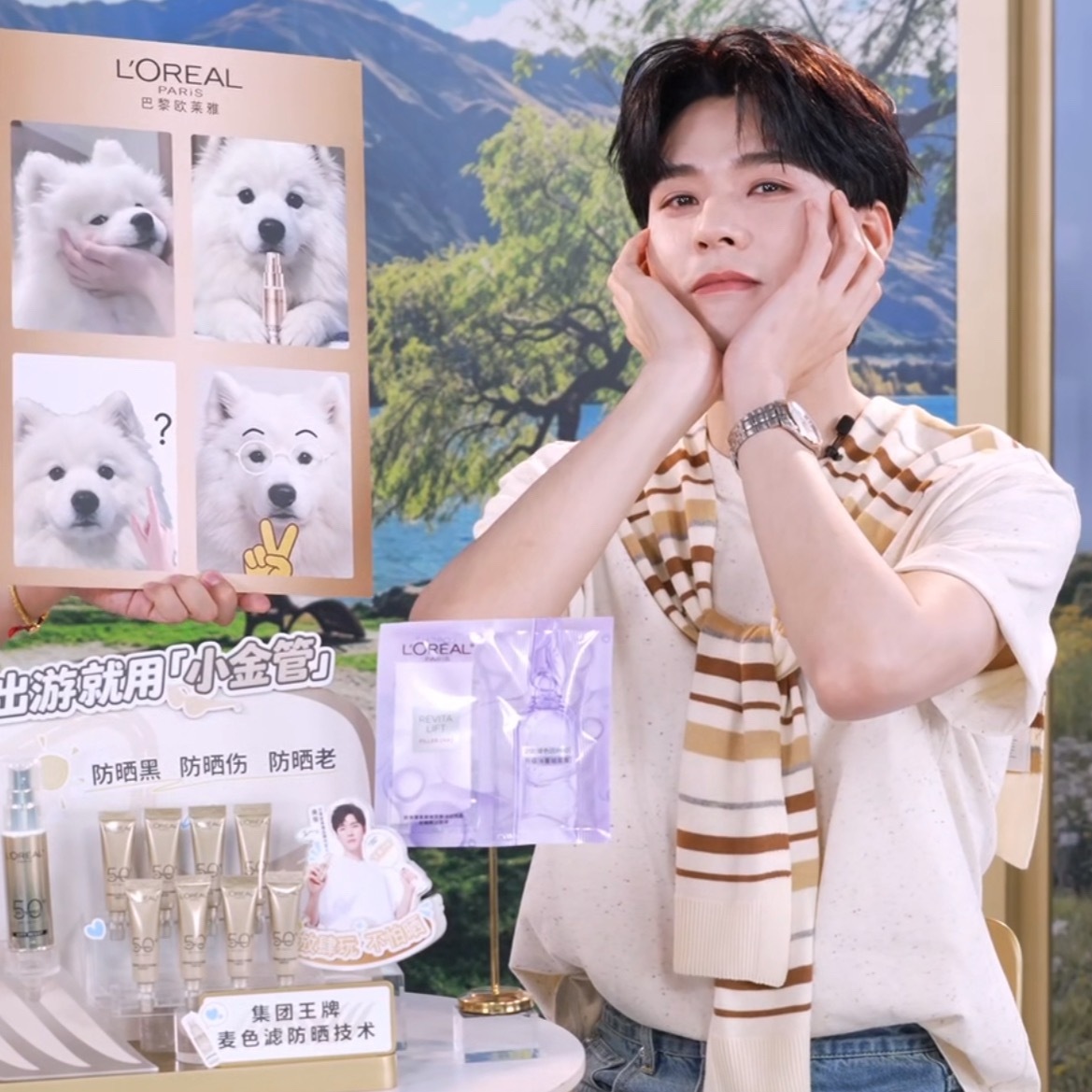 blackkrabbit_'s tweet photo. Samoyed Gong Jun returns https://t.co/DwwC6BS79q