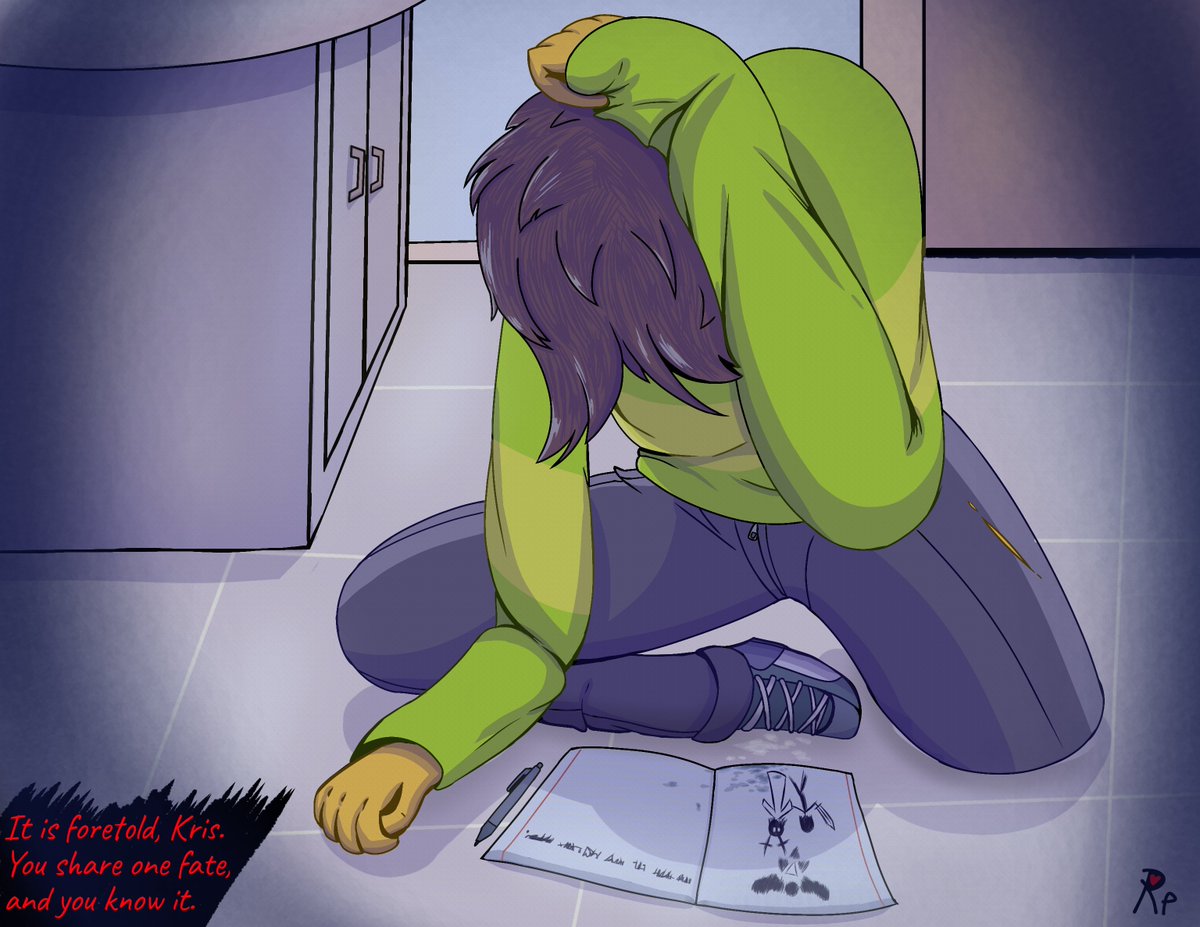 RepetRus_'s tweet photo. Pre-chapter 5 thing. Whatever. Looks kinda bad too.
#deltarune #Kriselle https://t.co/F02NykmshC