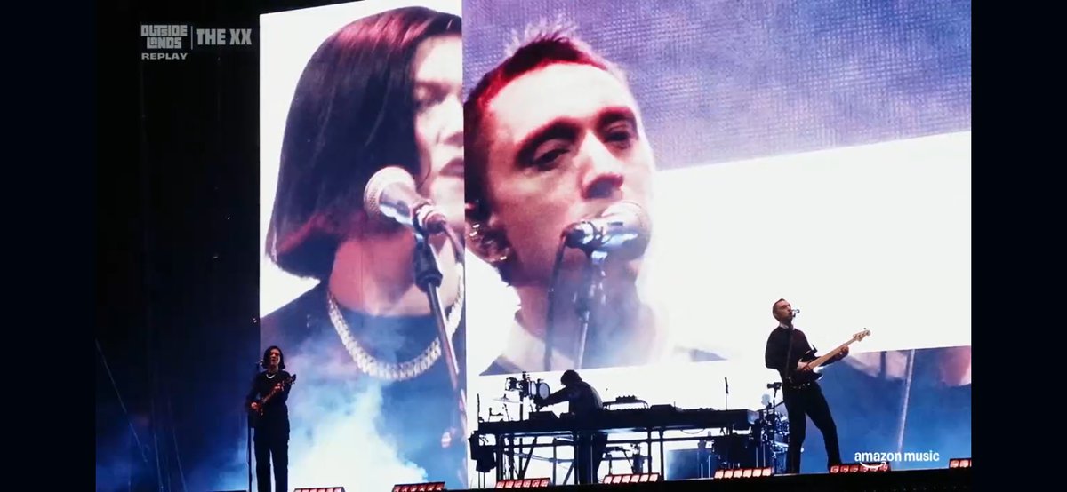 gilmayosas's tweet photo. The xx at “Outside Lands” was really awesome. Please come back to Japan again!!! https://t.co/UsXFtbWgJW