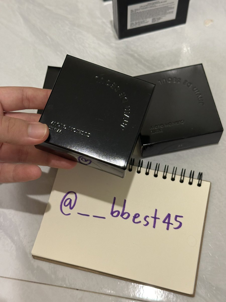 __bbest45's tweet photo. ส่งต่อคสอ มือ 1 ของเเท้

คุชชั่นจาวิน ตลับจริง
เบอร์ 19, 21(มี2), 22(มี2), 24

สูตรโกลว์ ( 16 g )
✅ ปล่อยต่อ 380.- รวมส่ง

สนใจ dm มาเลยย
#javindeseolu #จาวินเดอโซล #คุชชั่น #ส่งต่อเครื่องสำอาง #ส่งต่อเครื่องสำอางค์ #ส่งต่อเครื่องสำอางมือสอง #ส่งต่อคสอ #เครื่องสำอางค์ https://t.co/GghOgnrgxJ