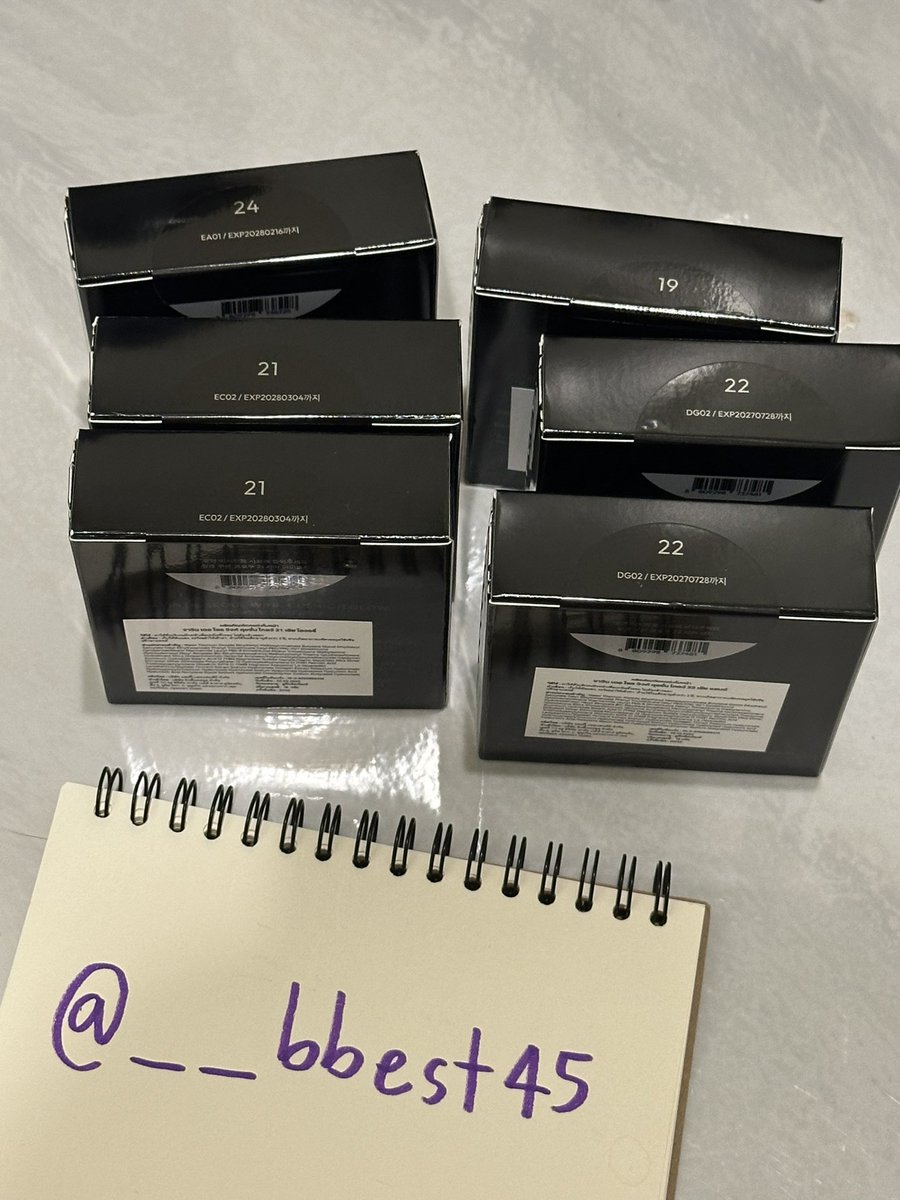 __bbest45's tweet photo. ส่งต่อคสอ มือ 1 ของเเท้

คุชชั่นจาวิน ตลับจริง
เบอร์ 19, 21(มี2), 22(มี2), 24

สูตรโกลว์ ( 16 g )
✅ ปล่อยต่อ 380.- รวมส่ง

สนใจ dm มาเลยย
#javindeseolu #จาวินเดอโซล #คุชชั่น #ส่งต่อเครื่องสำอาง #ส่งต่อเครื่องสำอางค์ #ส่งต่อเครื่องสำอางมือสอง #ส่งต่อคสอ #เครื่องสำอางค์ https://t.co/GghOgnrgxJ