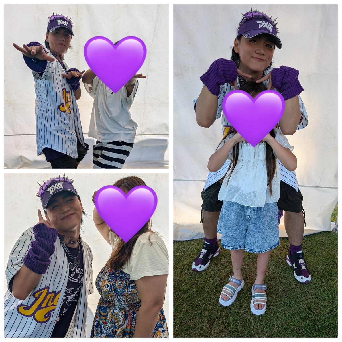 anmi_riapi_TDR's tweet photo. スプラ楽しかった💜
撮影は放棄して、思いっきり楽しんだ🔫

去年は旦那だけ撮影券が当たって我々は撮れなかったけど、今年はみんなそれぞれ撮れて💜💜💜
寝起きの娘は1人で撮りたくないと急遽グルショに変更したけど、一緒にブースに入って撮る時に私が離れて無事2人で撮れた🤣グルショ券の使い方🤣 https://t.co/TdZ5vbQan2