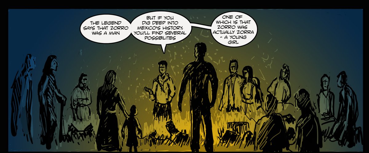 JamesARiel15's tweet photo. El Paso Tales - Page 93. Top panels of the last page of The Two Spirit’s Tale. All previous pages of The Two Spirit’s Tale and other El Paso Tales stories can be found either in my profile or here: https://t.co/D52XOkQFlO
#comics #indiecomics #digitalart #webcomics #storytelling https://t.co/BLPCvqebto