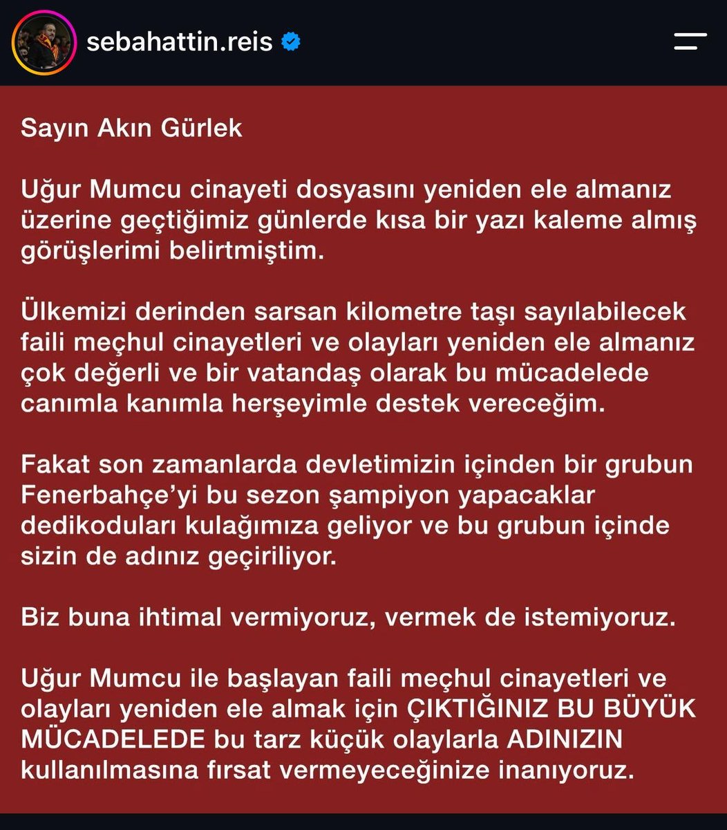 ParcaliAslanorg's tweet photo. ultrAslan lideri Sebahattin Şirin, dünkü paylaşımından sonra gözaltına alındı. https://t.co/gPlSXI3W1G