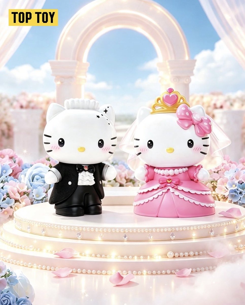 海外新作情報💕＼キティ＆ダニエルの世紀の結婚式！新作ブラインド