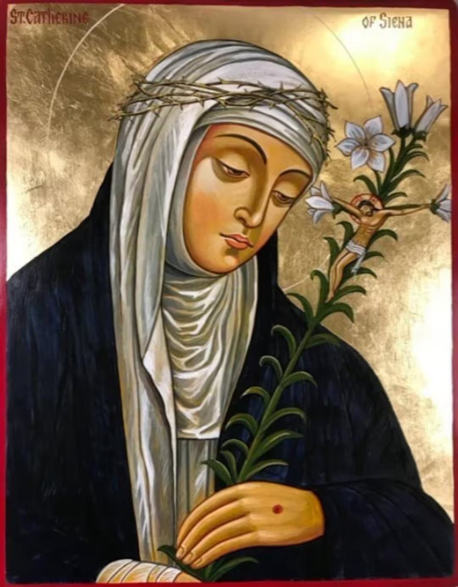 KatjaDox's tweet photo. “Be who God meant you to be and you will set the world on fire.”

St. Catherine of Siena https://t.co/VvRPM1SmfO