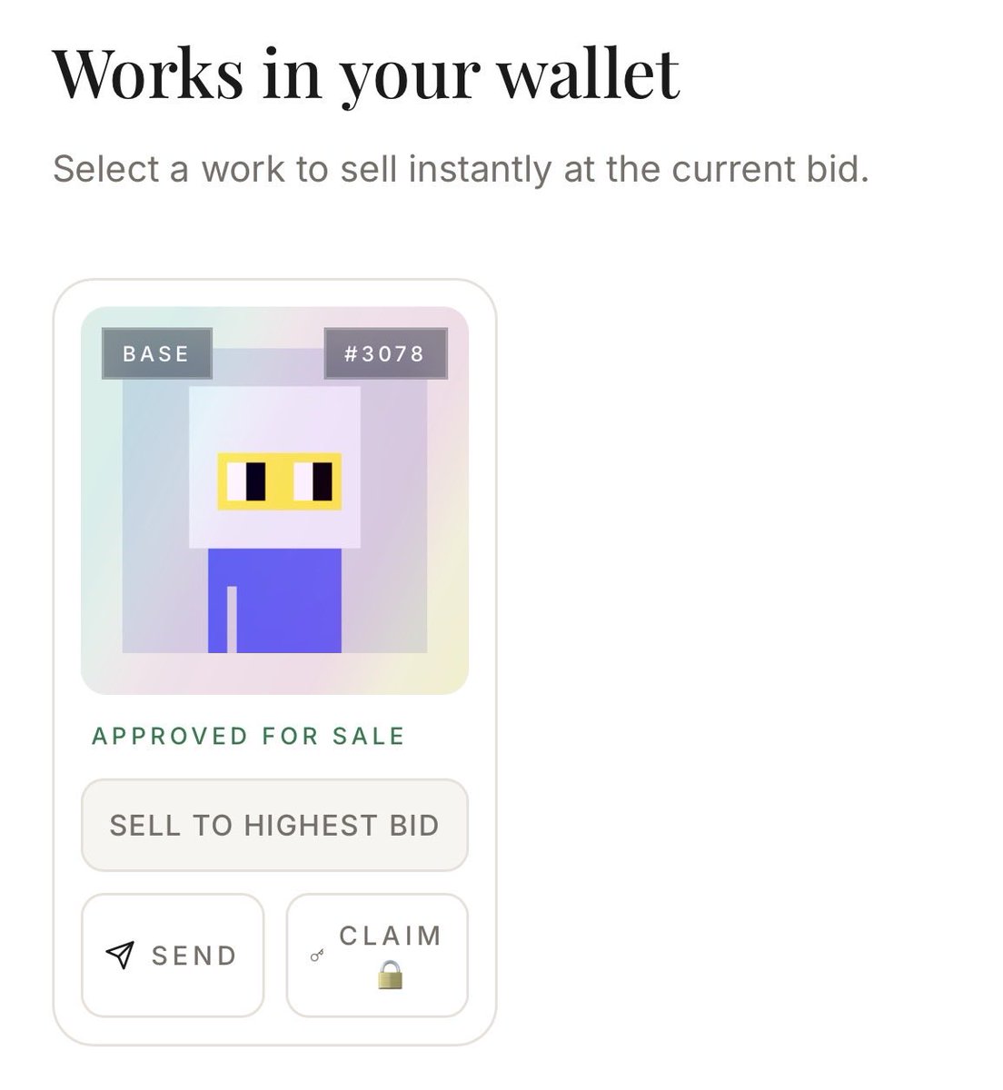 Mert89base's tweet photo. 🚨🚨NFT and base season is coming. Floor prices are increasing every day. To avoid regretting it in two months, go to https://t.co/ATnLuLfARE now, place a bid and buy one vrnouns @vrnouns  #nft #base #baseapp https://t.co/QUreODA3iz