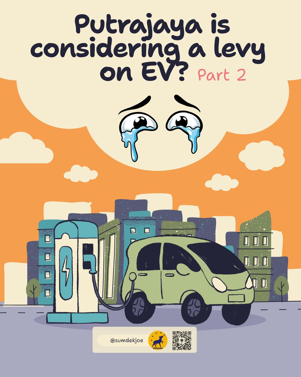 sumdekjoe's tweet photo. 3/ Part 2 (Final) of the infographic: One bad idea, three losers - EV drivers, EV manufacturers and EV charge point operators (CPOs). This proposal helps no one and will only slow Malaysia’s EV momentum. A poor judgement by the MITI Minister. https://t.co/aI3RJLqmNl