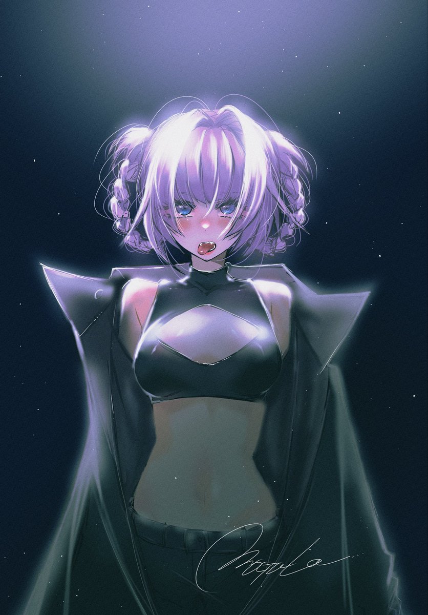 mogula19's tweet photo. よふかしのうた 🌙
過去絵再掲

#よふかしのうた
#イラスト https://t.co/kL00eEEggo
