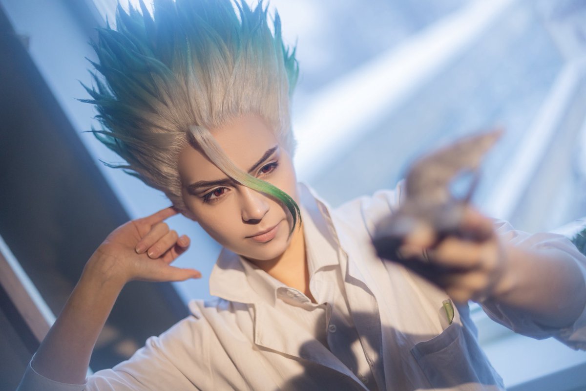 DarcissLisi's tweet photo. Time spent solving puzzles flies by unnoticed 
#drstone #dcst #senkuishigami https://t.co/0bCDiykKnA