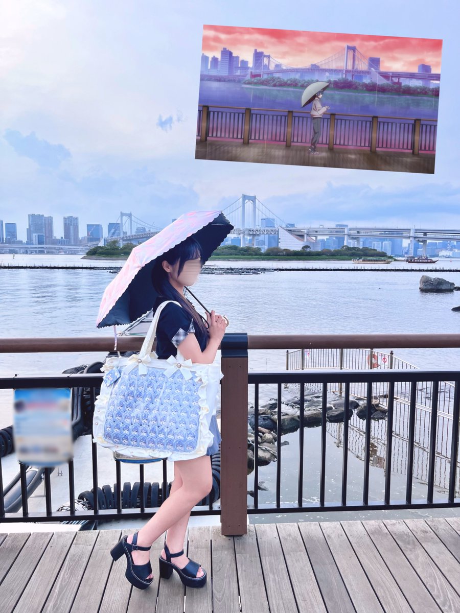 hiro_nyan89's tweet photo. #ヒロ さんの誕生日当日祝いに行ってきたよ🌟横浜で誕生日グッズ買って、お台場でゆびきりレインの聖地巡礼と雑ピクニックしてきた🧺🎶
いつもの景色なはずなのに、すごく綺麗で泣きそうになりました🥲
改めてお誕生日おめでとうごさいます👑大好きだよ🩶
@Hiro_clflpeach #からぴち #カラフルピーチ https://t.co/ZC7rGiFyWG