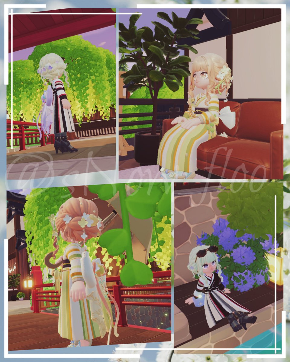 sNow_flo0's tweet photo. #ハートピア
#heartopia

世に出てる浴衣のデザイン皆可愛すぎ！でも共有機能ないから再現難しすぎ⋯というわけでシンプルかわいいレトロモダンな浴衣を作ってみました！

素体にいい感じに線引くだけの簡単仕様です！
リプに簡単に作り方まとめたのも載せておきます！
よかったら真似してみてね〜🎇 https://t.co/1gQNsufPyy