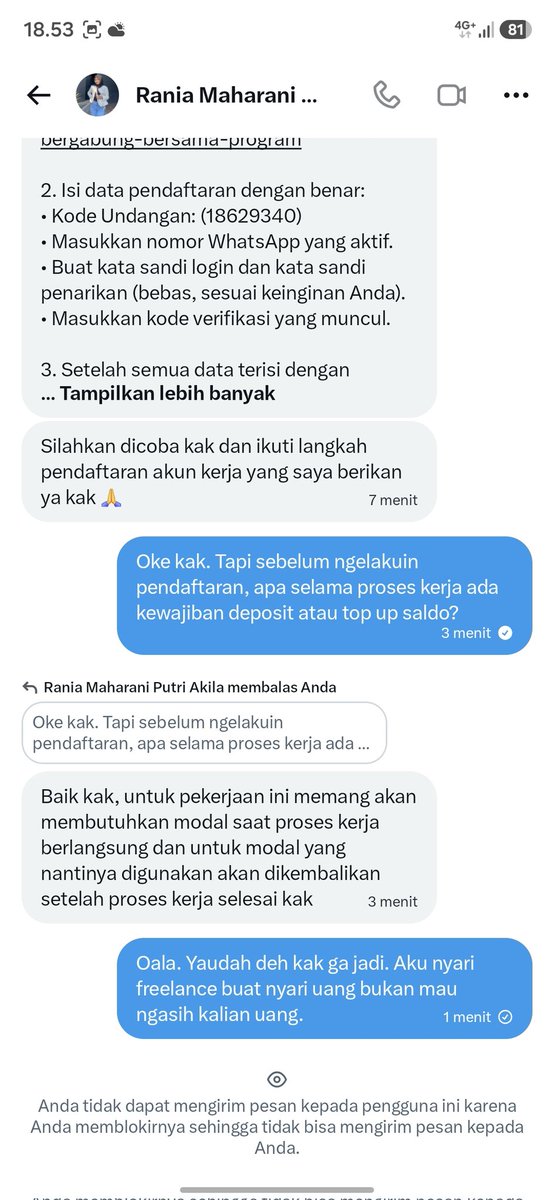 lalealeya's tweet photo. Hati hati ya temen temen. Kalo emang bu, tapi tetep harus waspada. Apa lagi case nya kaya gini. https://t.co/ufm3juSiZp