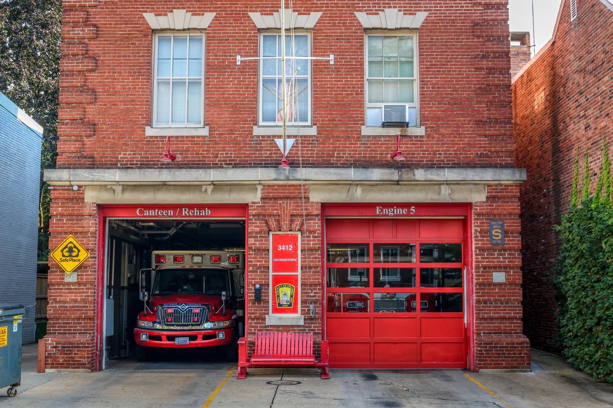 DCFDKelleher's tweet photo. Proudly serving Ward 2! @dcfireems E1/T2/A1/M1, E2/RS1/M2, E5/M5, E6/T4/A6, E16/T3/A16 & E23/A23 stand ready across the heart of DC. Six firehouses, diverse neighborhoods, one mission—protecting residents and visitors 24/7. #Ward2DC @CMBrookePinto https://t.co/9MfQlVYGPk