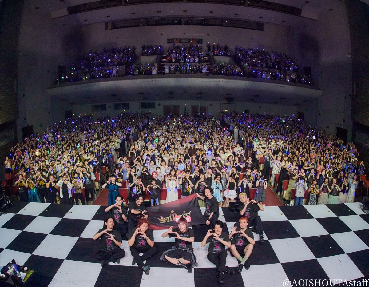 AOISHOUTAstaff's tweet photo. #蒼井翔太 LIVE 2026 WONDER lab. LIMITLESS

愛知公演が終了いたしました！
ご来場のみなさまありがとうございました👑

ライブは埼玉公演が終わるまでネタバレNGです⚠️
みなさまの心にまだ留めておいてください！
次回は8月11日(火)埼玉公演です💨

ライブ情報はこちらから💁‍♂️
https://t.co/GXCpmTBfwV

#ワンラボLIMITLESS