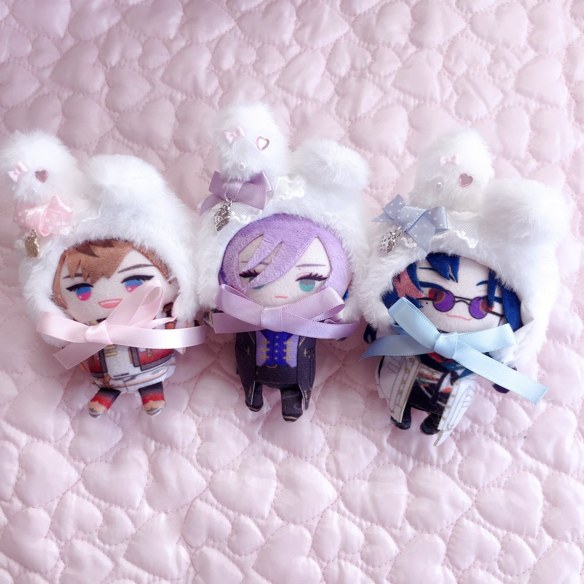Rea_UxU's tweet photo. 通販のお知らせ⋆͛📢⋆

🄳🅁🄴🄰🄼 🅁🄰🄱🄱🄸🅃🐰🎀

8/11  21:00～ BOOTHにて🌟

10~12cmサイズになります(՞ ᵒ̴̶̷̤-ᵒ̴̶̷̤՞)❤︎
お色は、3色ご準備しております🩷💜🩵 
いちごのチャームの色はランダムです！
ご縁がありましたらよろしくお願いします🙇💕

． https://t.co/MTaMEBw5ou