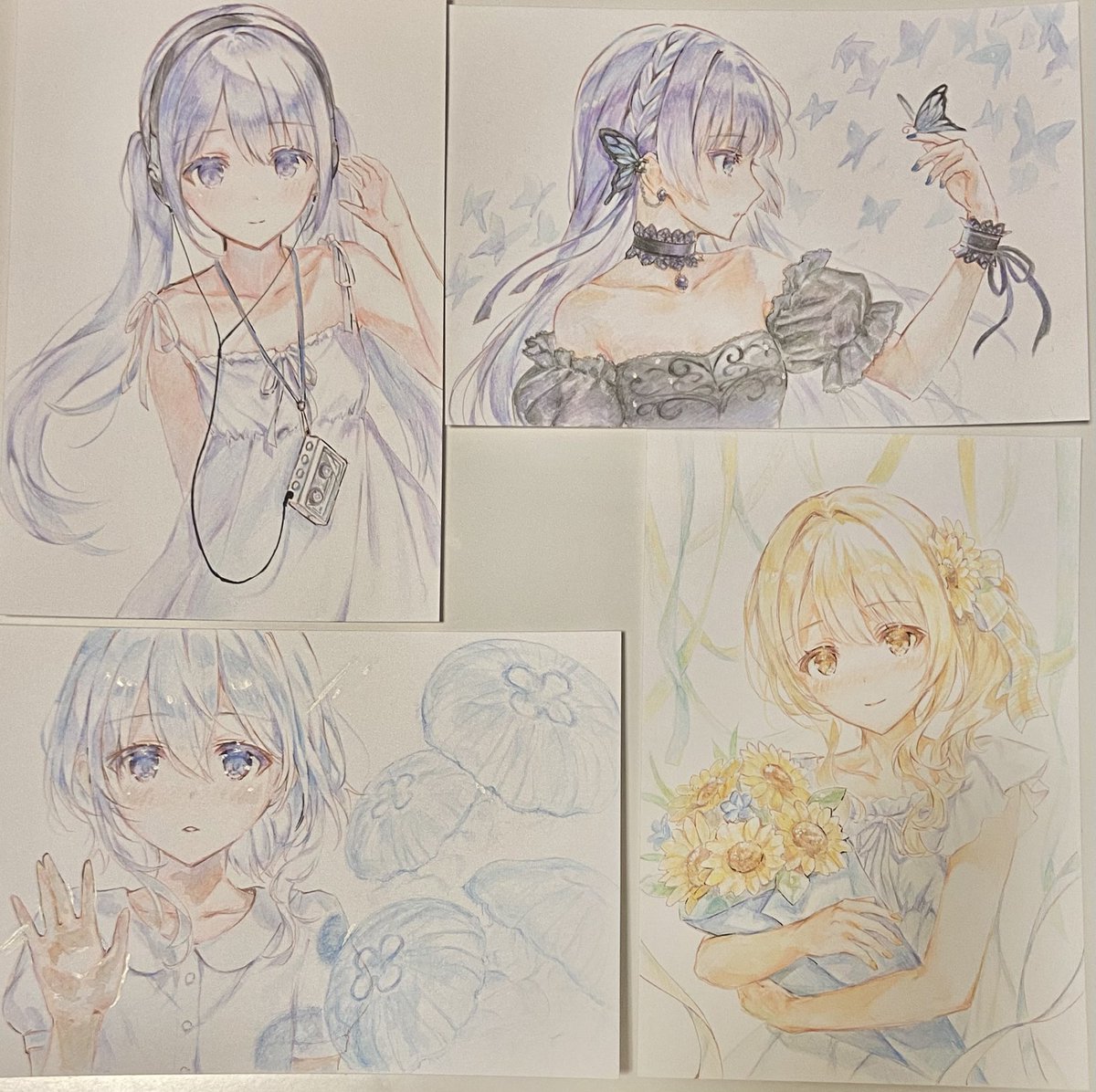 ポストカード作品増えてきた