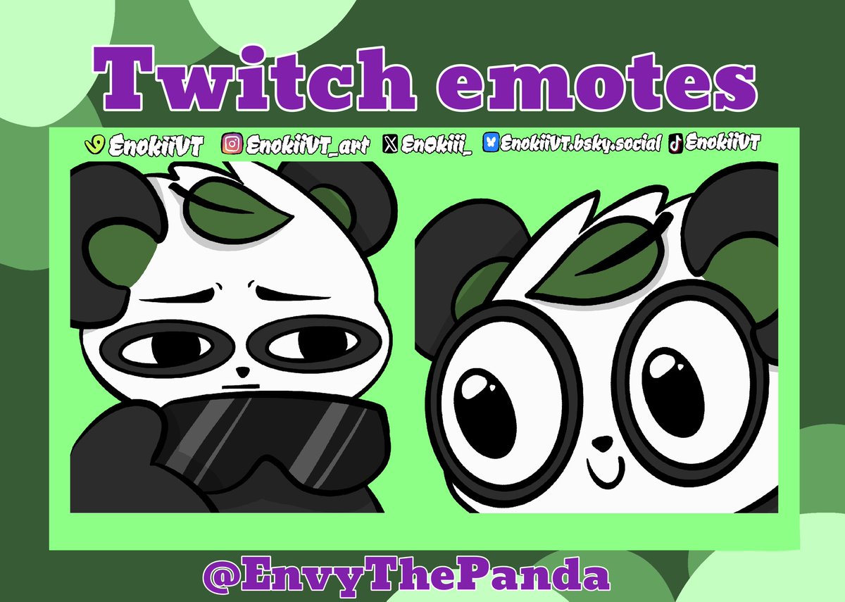 EnokiiVT's tweet photo. ✨ New emotes = happier chat ✨
Give your viewers something fun to spam 👀💬 I’m taking commissions for custom Twitch emotes! 🎨
Send me a DM and let’s turn your ideas into emotes your community will LOVE 💜

#Art #fyp #TwitchEmotes https://t.co/Rsp5amzE6N