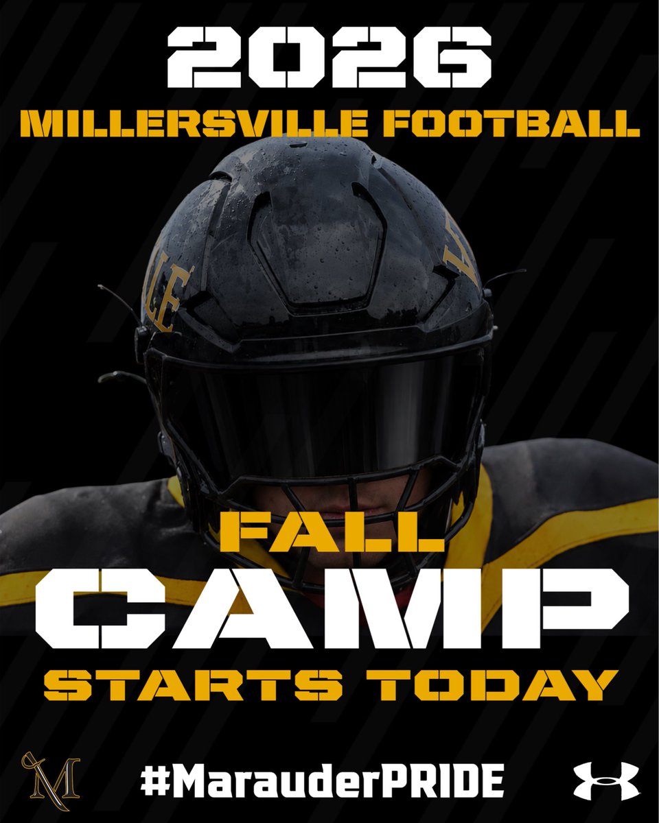 MillersvilleFB's tweet photo. The boys are back in town! #MarauderPride https://t.co/J2bsTvUq6f