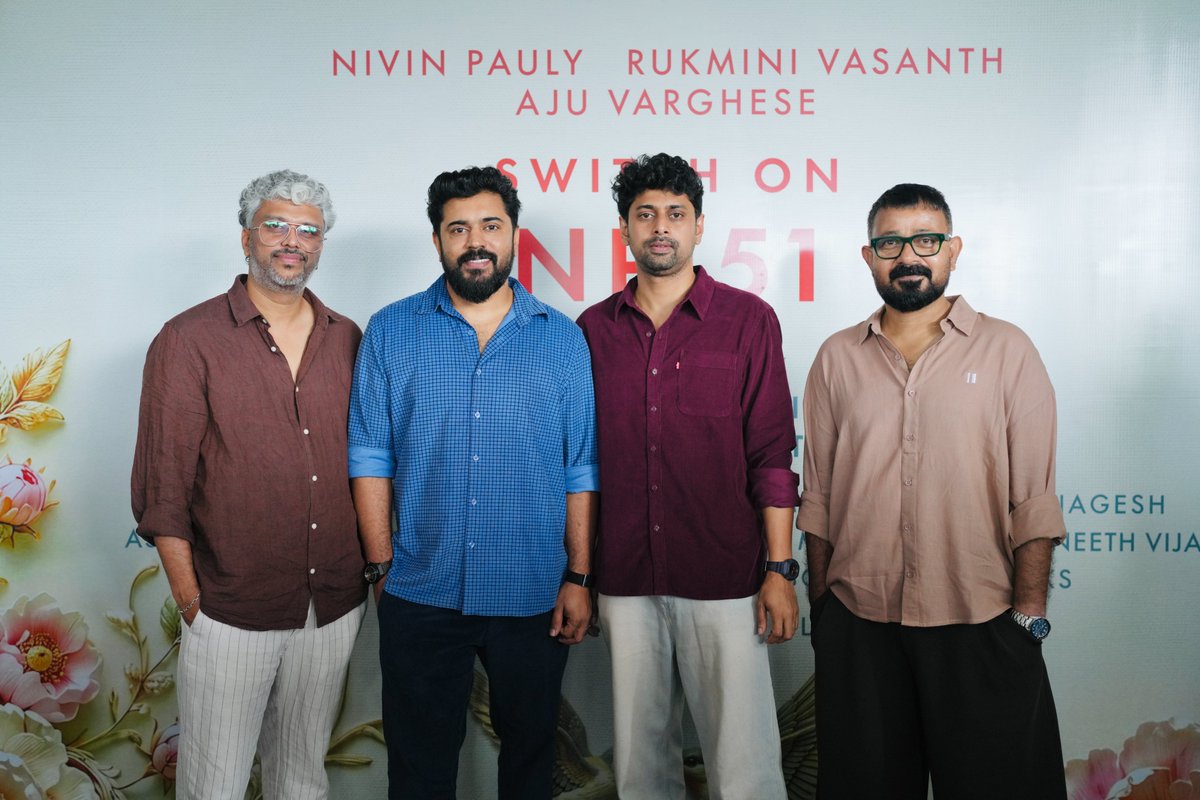 NivinOfficial's tweet photo. Happy to team up with #MartinPrakkat for my next, helmed by #NashidFamy.

More updates soon. https://t.co/yb3EQk8Q7E