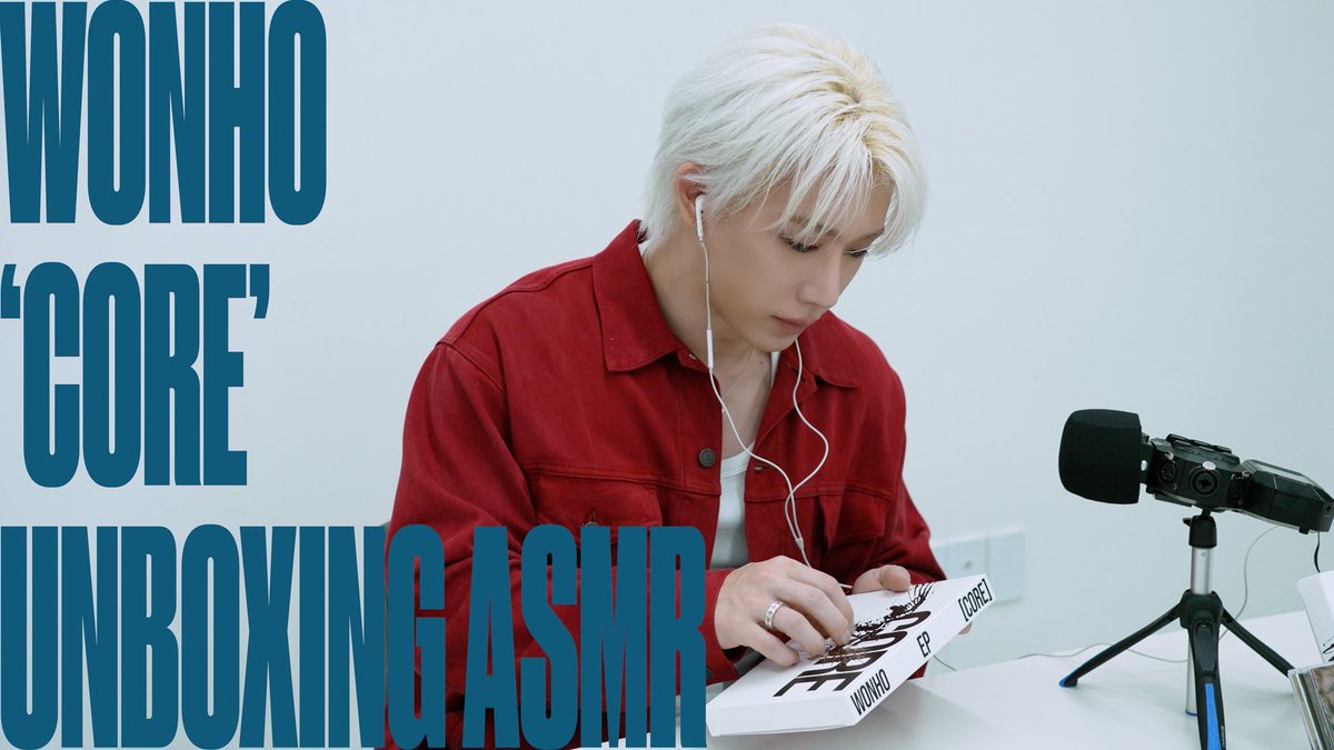 official__wonho's tweet photo. [🎥]
Unboxing ‘CORE’ with WONHO 🎧ASMR🎙️

▶ https://t.co/pcn8qItxN6

#WONHO #원호
#CORE
#DontWakeMeUp https://t.co/oSb2mk3sTt