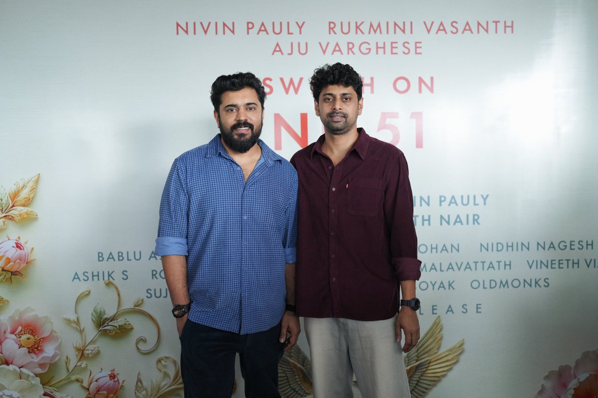 NivinOfficial's tweet photo. Happy to team up with #MartinPrakkat for my next, helmed by #NashidFamy.

More updates soon. https://t.co/yb3EQk8Q7E